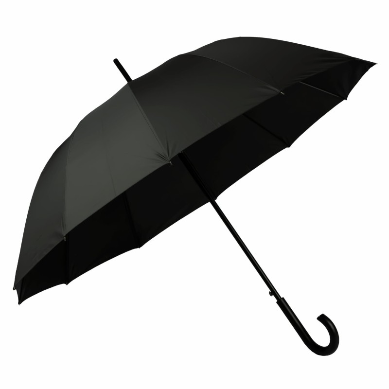 parasol automatyczny duży, wzmacniany, czarny, parasol przecwideszczowy, parasole przeciwdeszczowe, duży 125cm, parasol rozkładany