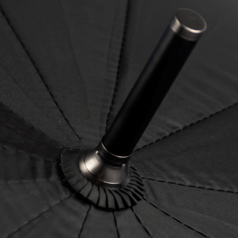 parasol automatyczny duży, wzmacniany, czarny, parasol przecwideszczowy, parasole przeciwdeszczowe, duży 125cm, parasol rozkładany