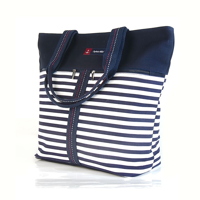 Torba plażowa na ramię PRESTIGE COLECTIONS Captain Mike L