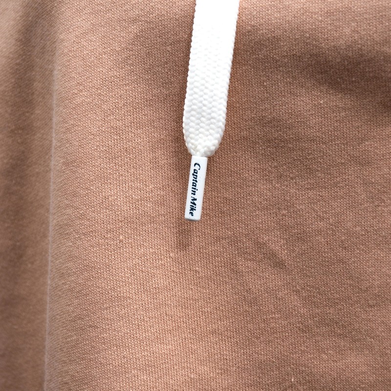 bluza damska, z kapturem, ozdobne zamki, beżowa, wygodna, modna, bawełniana, na różne okazje, beżowa, piaskowa, luźny krój, komfortowa,