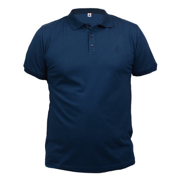 Koszulka polo męska Captain Mike duży rozmiar navy