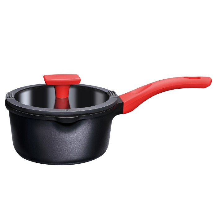 Rondel z pokrywką Zavio PRESTIGIO 18cm 1,9L czerwony