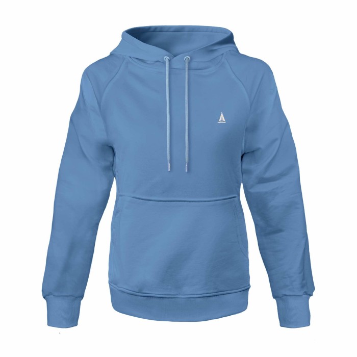 Bluza damska kangurka błękitna CAPTAIN'S LINE