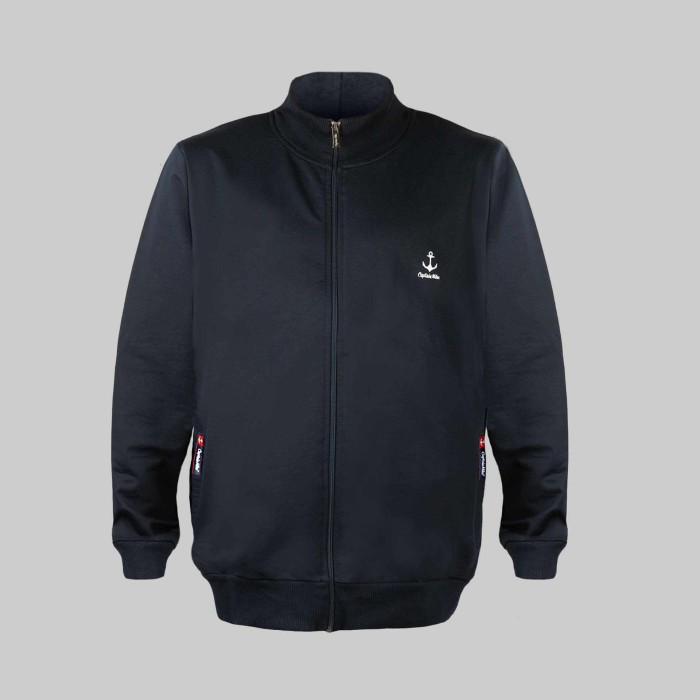 Bluza dresowa męska rozpinana granatowa Captain Mike 