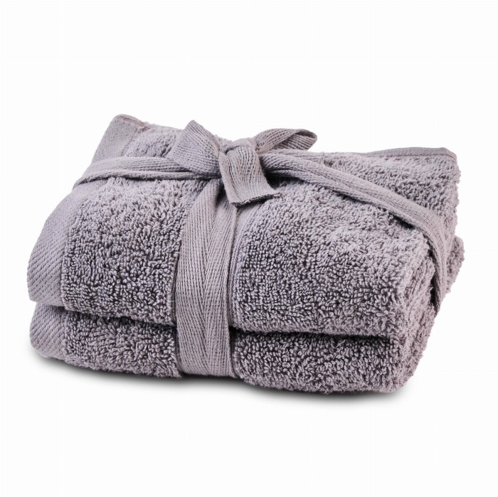 Zestaw 2x ręcznik do twarzy do rąk 30x50cm 100% pakistańska bawełna 600 GSM