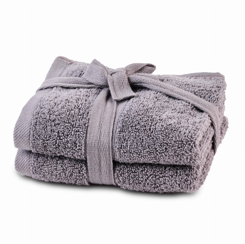Zestaw 2x ręcznik do twarzy do rąk 30x50cm 100% pakistańska bawełna 600 GSM