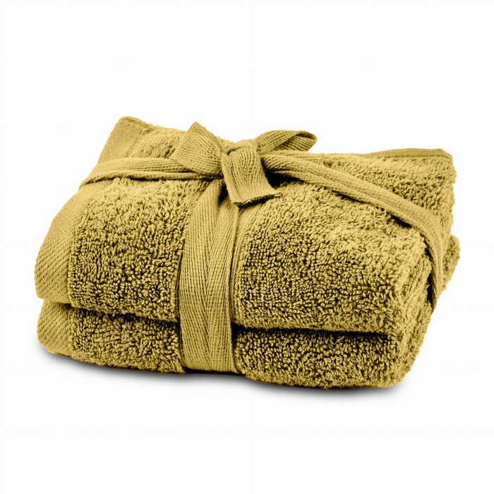 Zestaw 2x ręcznik do twarzy do rąk 30x50cm 100% pakistańska bawełna 600 GSM