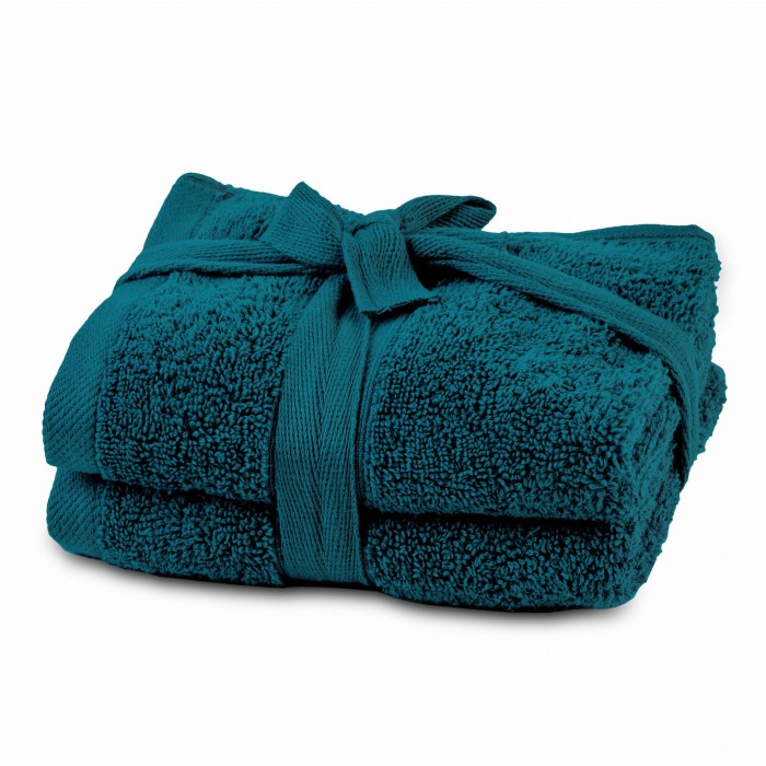 Zestaw 2x ręcznik do twarzy do rąk 30x50cm 100% pakistańska bawełna 600 GSM