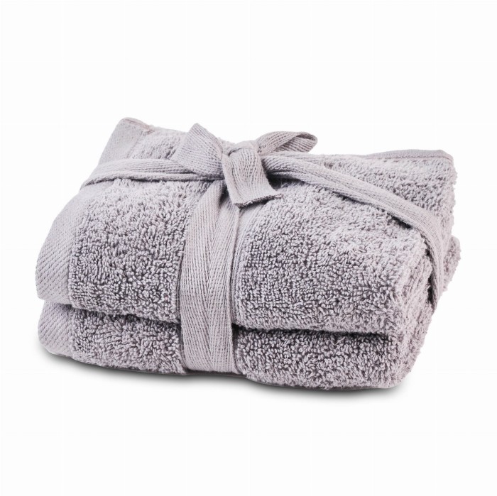 Zestaw 2x ręcznik do twarzy do rąk 30x50cm 100% pakistańska bawełna 600 GSM
