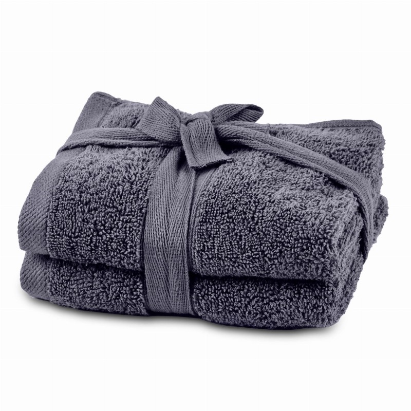 Zestaw 2x ręcznik do twarzy do rąk 30x50cm 100% pakistańska bawełna 600 GSM