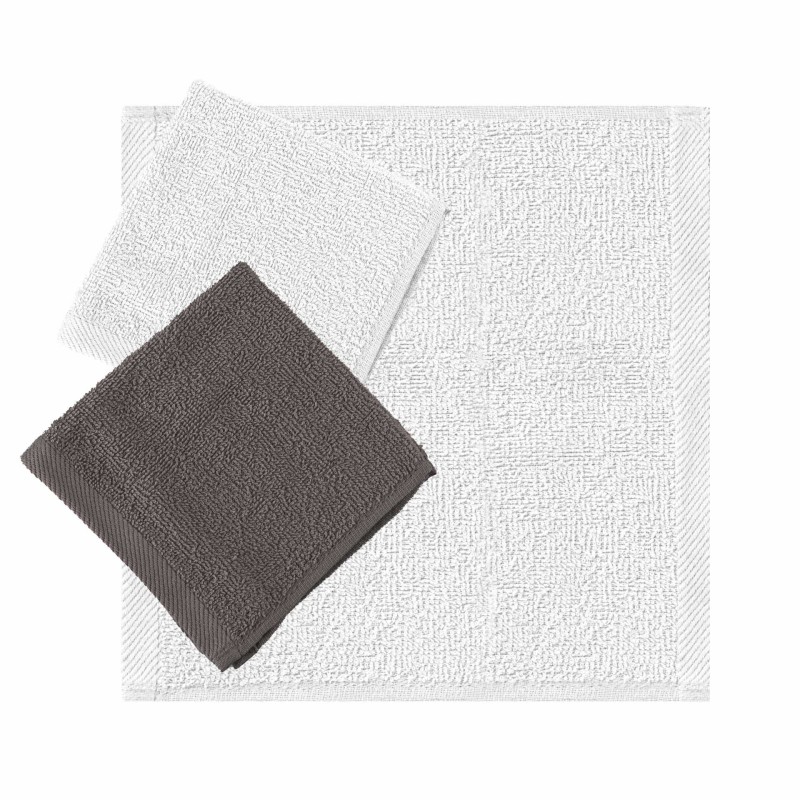 Zestaw 3x ścierka kuchenna bawełniana ściereczka szmatka 30x30 cm 400GSM