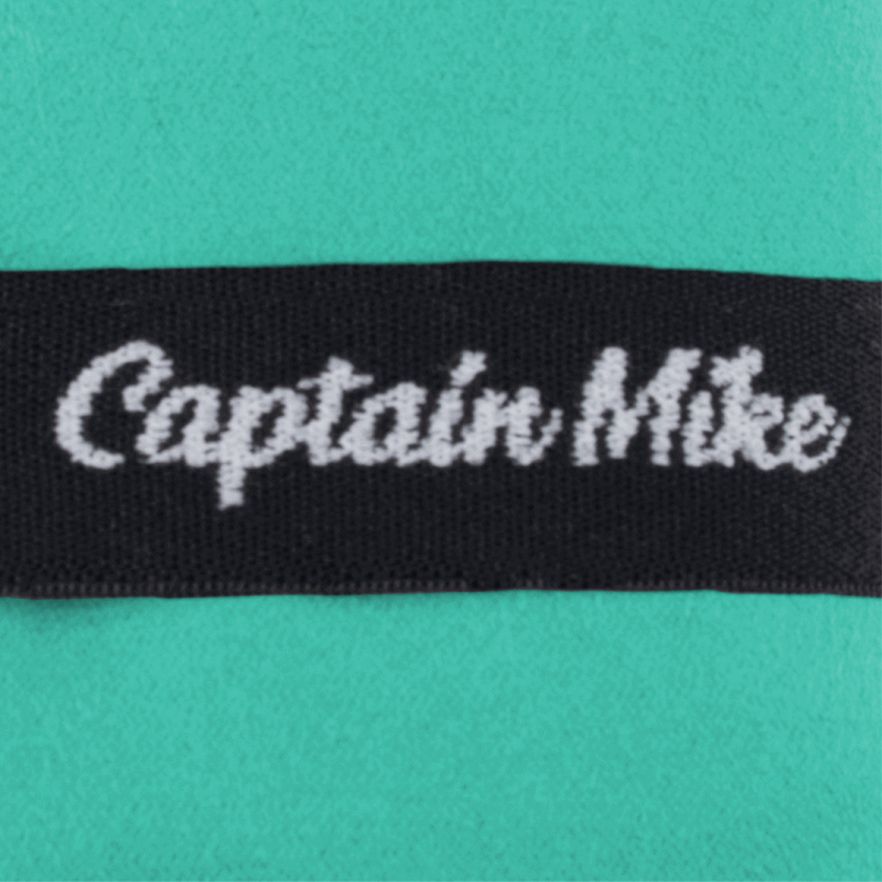 Ręcznik z mikrofibry szybkoschnący plażowy turkusowy 175x110 cm Captain Mike