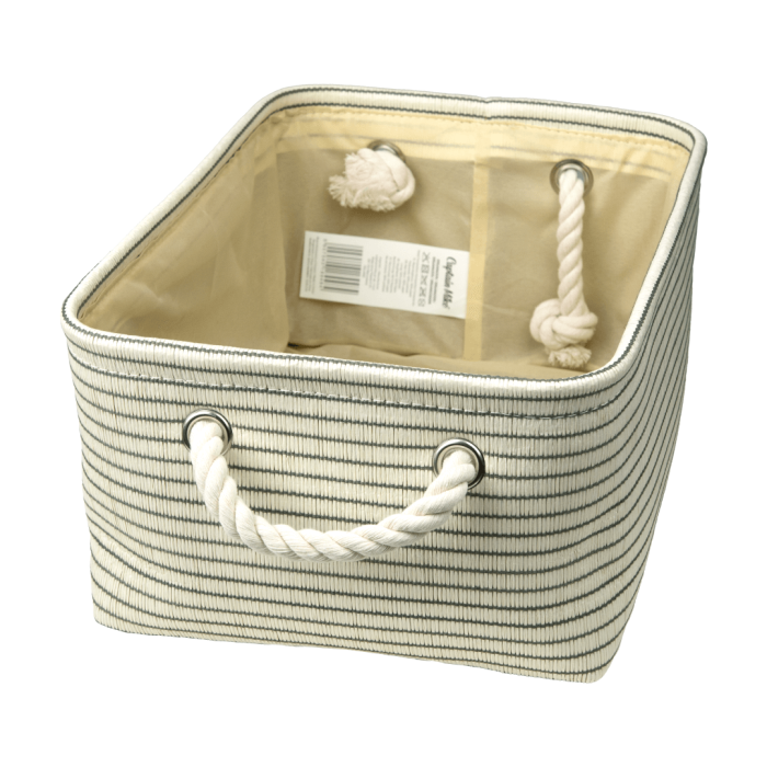 Organizer kosz do przechowywania na zabawki kosmetyki ze sznurem35*25*16 cm L