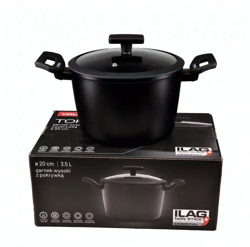 Garnek wysoki z pokrywką VAVIO TOKYO 20 cm - 3,5L