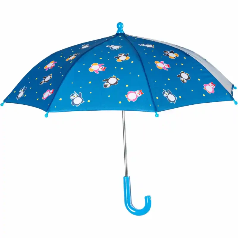 Parasol dziecięcy Pingwiny 15", okienko, Kraina Pingwina