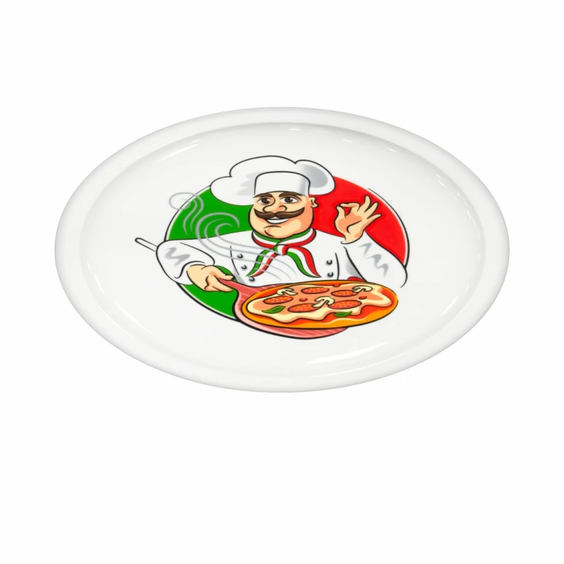 Talerz do pizzy porcelanowy 30 cm VAVIO