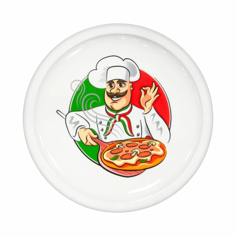 Talerz do pizzy porcelanowy 30 cm VAVIO