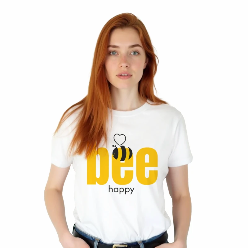 T-SHIRT damski koszulka biała z nadrukiem TURECKA BAWEŁNA Captain Mike