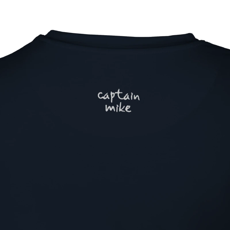 Koszulka męska BAWEŁNA TURECKA z nadrukiem, T-shirt Captain Mike