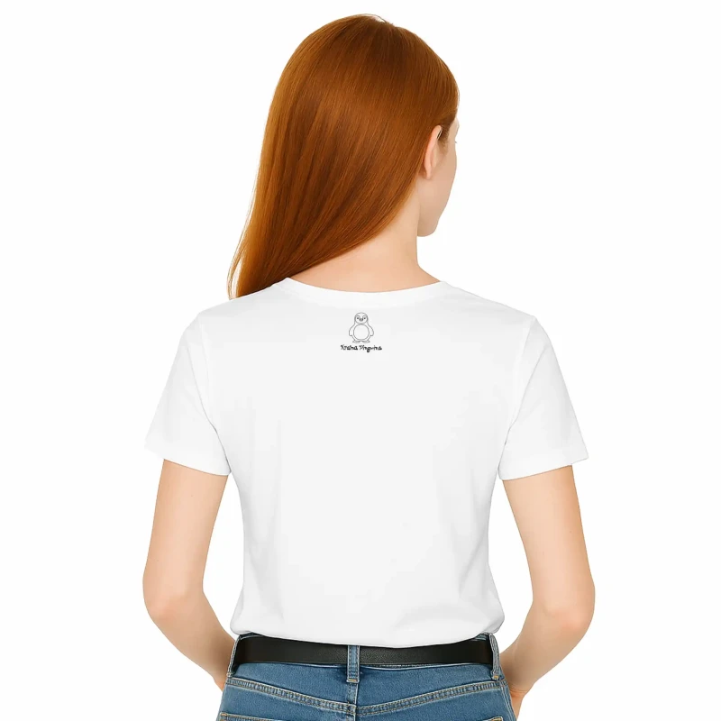 T-SHIRT damski koszulka biała TURECKA BAWEŁNA