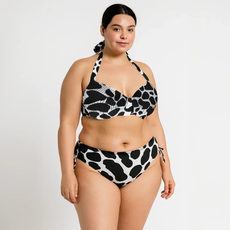 DÓŁ stroju kąpielowego PLUS SIZE majtki damskie Captain Mike