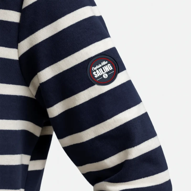 Bluza tunika marynistyczna granatowa w białe paski Captain Mike