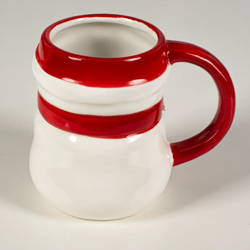 Kubek ceramiczny Bałwanek świąteczny kubek na prezent Captain Mike 370 ml