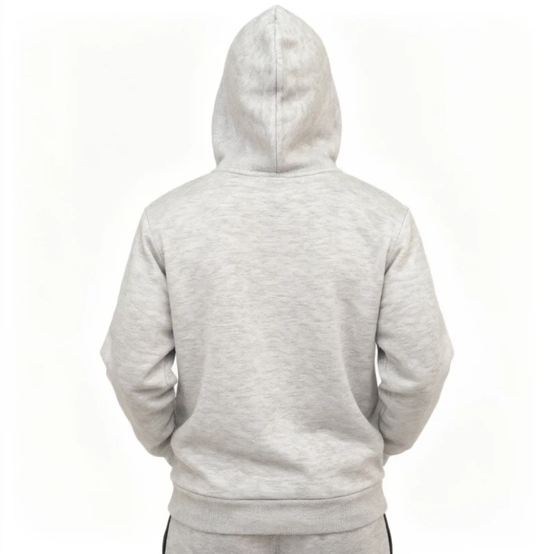 Bluza Męska Rozpinana Ocieplana Szara Captain Mike