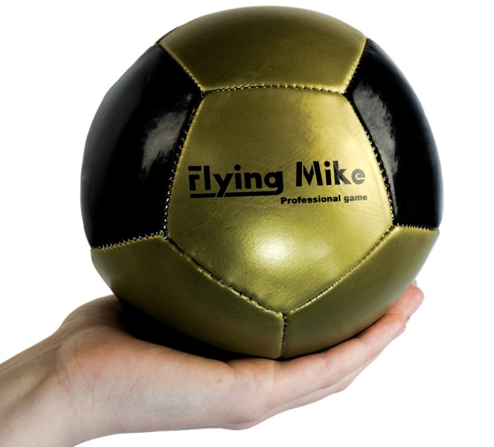 Minipiłka do zabawy Flying Mike futsal dla dzieci 14 cm