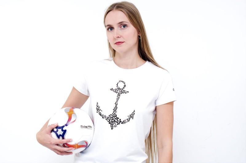 Biała piłka, sport, trawa, granie