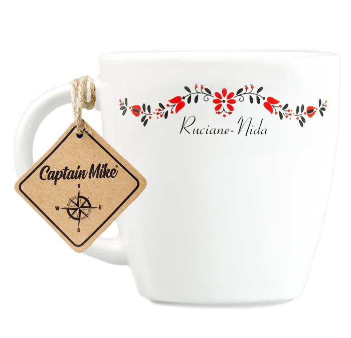 Porcelanowy kubek Ruciane Nida Captain Mike®