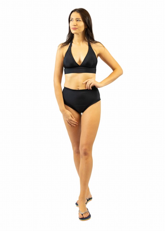Strój kąpielowy damski, bikini, wysoki stan