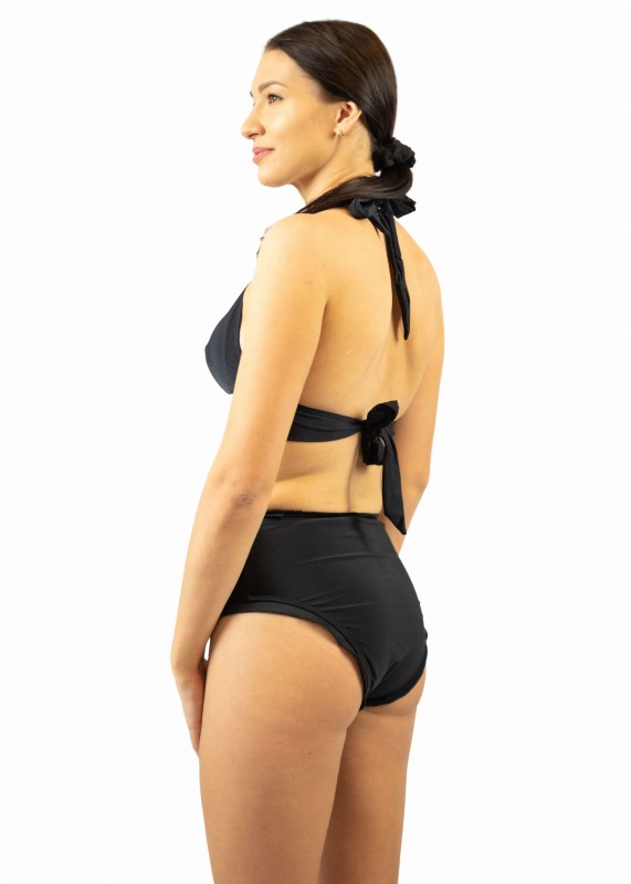 Strój kąpielowy damski, bikini, wysoki stan