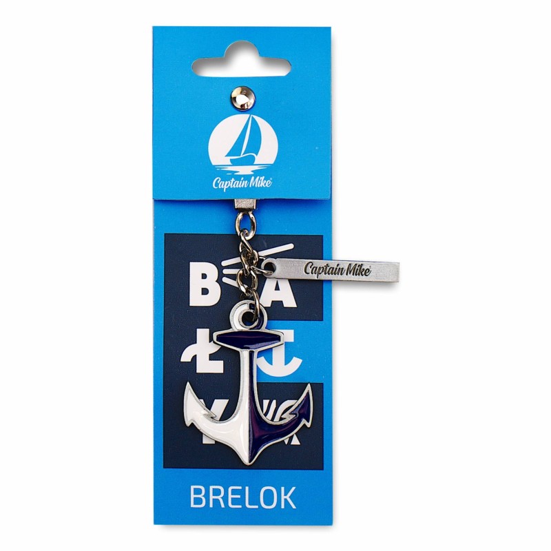 brelok, klucze, do kluczy, zawieszka, z nad morza, morze, pamiątka, Captain Mike, I love bałtyk