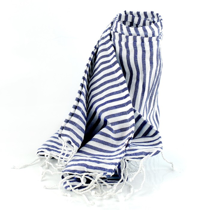 Ręcznik plażowy, do sauny fouta bawełna 90x180 Captain Mike