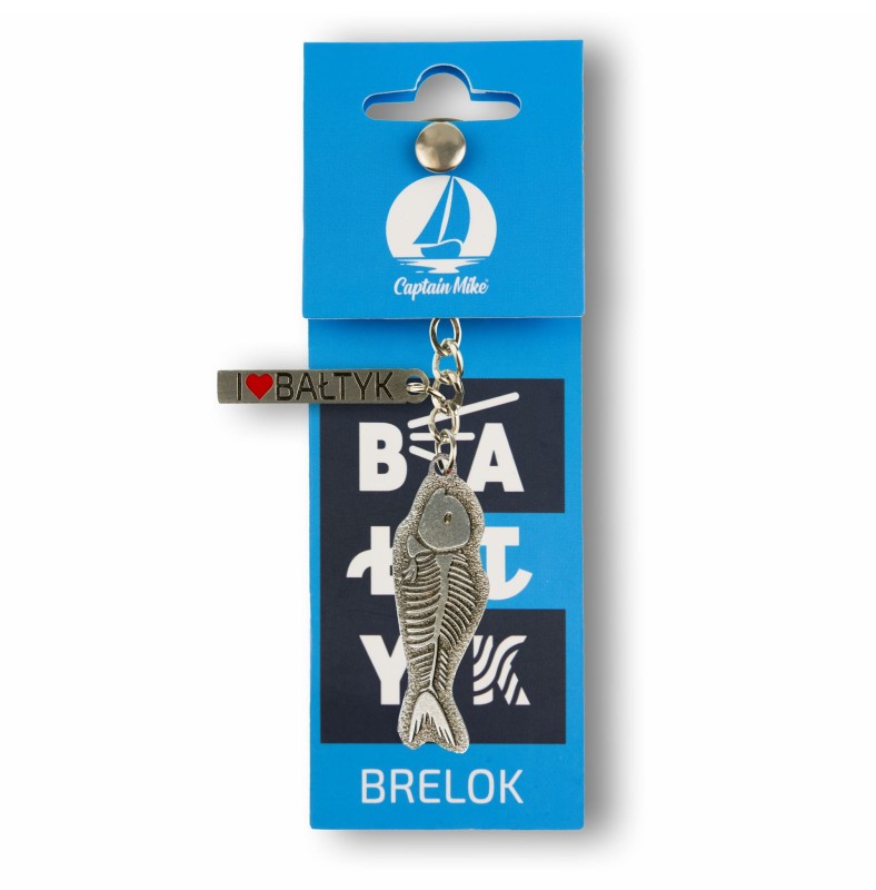 brelok do kluczy, zawieszka do kluczy, morski wzór