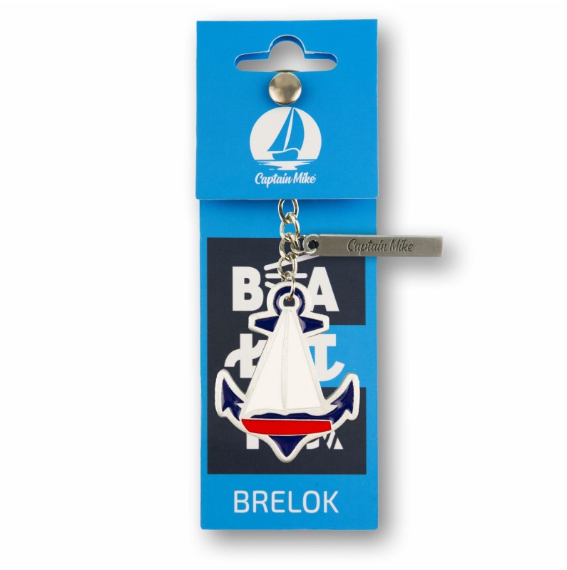 brelok do kluczy, zawieszka do kluczy, morski wzór