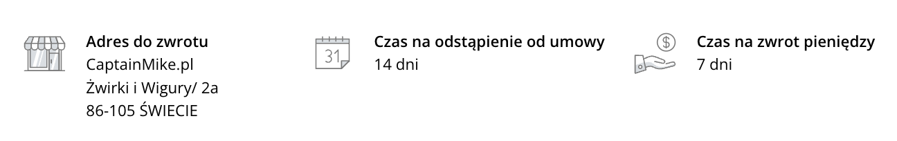 zwrot towaru captainmike.mom